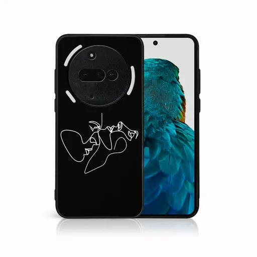 MY ART Ochranný kryt pre Nothing Phone (3a) FACES (196)