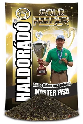 Haldorádó krmítková zmes gold feeder 1 kg - master fish