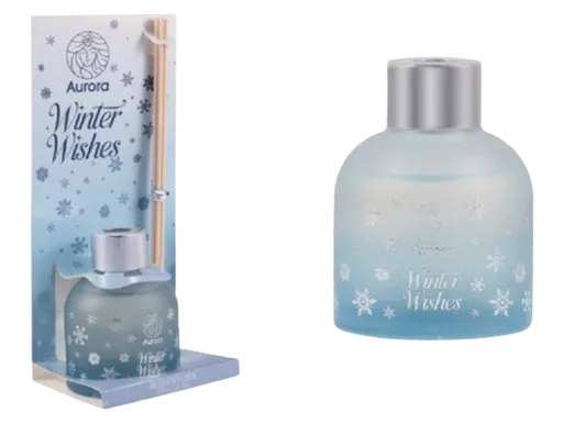 AURORA WINTER - Difuzér s vonnými tyčinkami winter orange sorbet, 100 ml