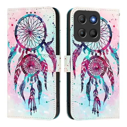 ART Peňaženkový kryt pre Motorola Moto G15 / G15 Power DREAMCATCHER