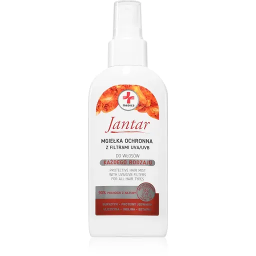 Ideepharm Jantar Medica hmla pre uhladenie a ľahkú úpravu vlasov s UVA a UVB filtrami 150 ml
