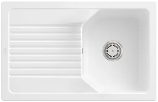 VILLEROY & BOCH VILLEROY & BOCH - Keramický drez Villeroy &amp; Boch Linara 45, 338401RW Stone White 338401RW