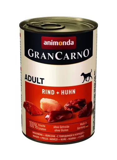 Konzerva Animonda Gran Carno Adult hovädzie a kura 400g