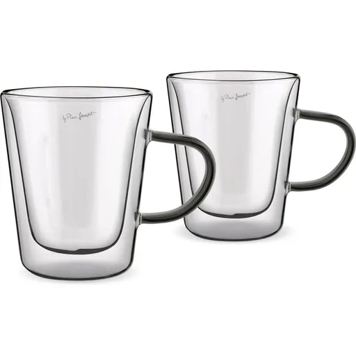 Lamart LT9120 2-dielna sada pohárov Tea Vaso, 300ml, čierna