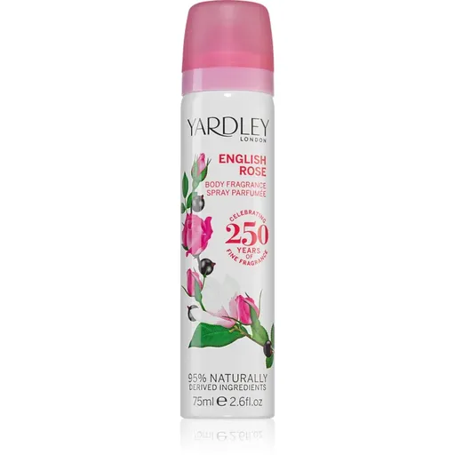 Yardley English Rose dezodorant v spreji 75 ml