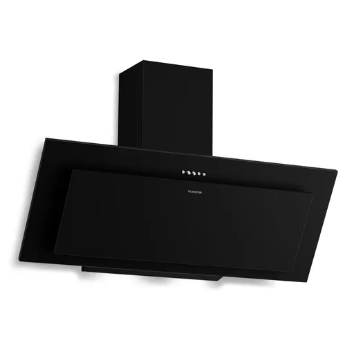 Klarstein Athena šikmý digestor | režim odsávania vzduchu a recirkulácie | 404 m³/h | 56 W | 90 cm