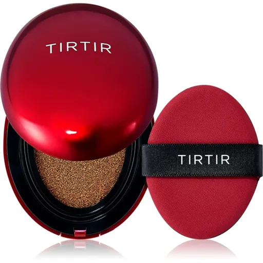 TIRTIR Mask Fit Red Cushion Mini dlhotrvajúci make-up v hubke odtieň 45N Saddle Brown 4.5 g