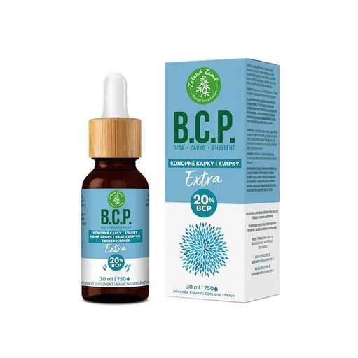 ZELENÁ ZEMĚ C.B.D. Konopné kvapky s BCP Extra 30 ml