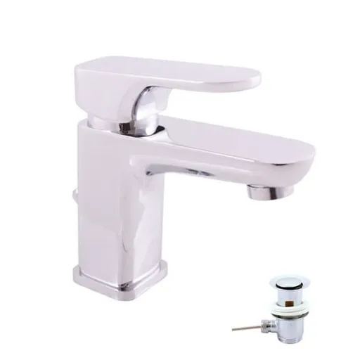 RAV SLEZÁK Yukon umývadlová batéria s clic-clacom chróm YU127.0K