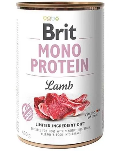 Brit Mono Protein Lamb 400g konzerva