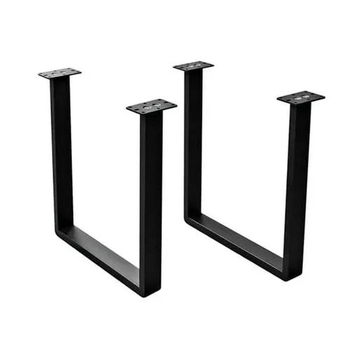 Podnož ku konferenčnému stolíku HANA COFFEE (set 2 ks) čierna HANACOFFEEC