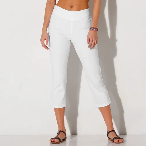 Strečové 7/8 nohavice s efektom plochého brucha