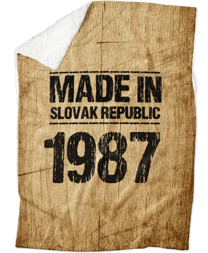 Deka Made In (rok: 1987, Podšitie baránkom: ÁNO)