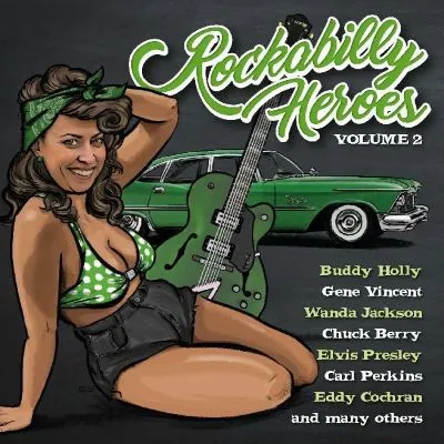 Rockabilly Heroes Volume 2 (Transparent Green Vinyl)