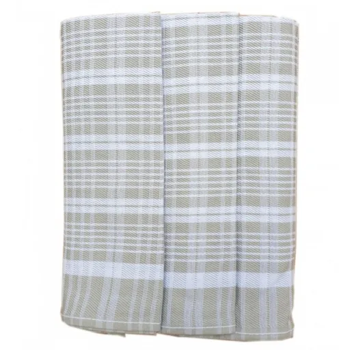 Polášek Károvaná utierka Egypt – 3 ks - č. 78 | Svetlošedá