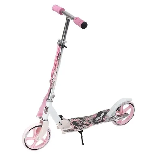 Skladacia kolobežka NEX PINK SKULL 205mm