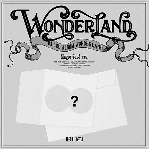 B.I, B.I - WONDERLAND (1CD), CD