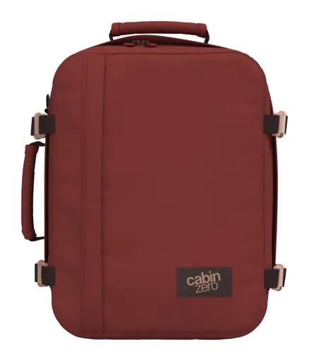 Batoh do lietadla 40x30x20 CabinZero Classic 28L Sangria red