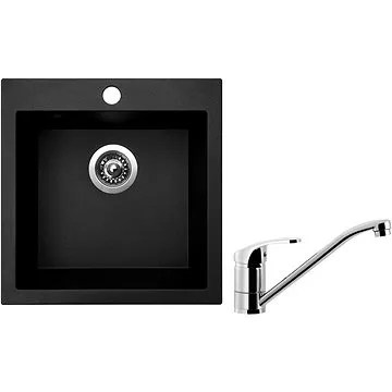 SINKS VIVA 455 Granblack + PRONTO (VIV30PRCL)