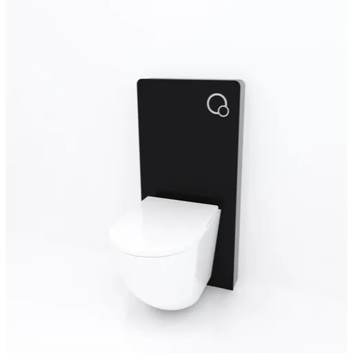 Závesný WC set SAT do ľahkých stien / predstenová SIKOSG67REXBL