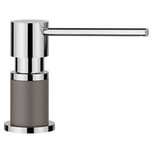 Dávkovač saponátu BLANCO LATO sivá vulkanická/chróm