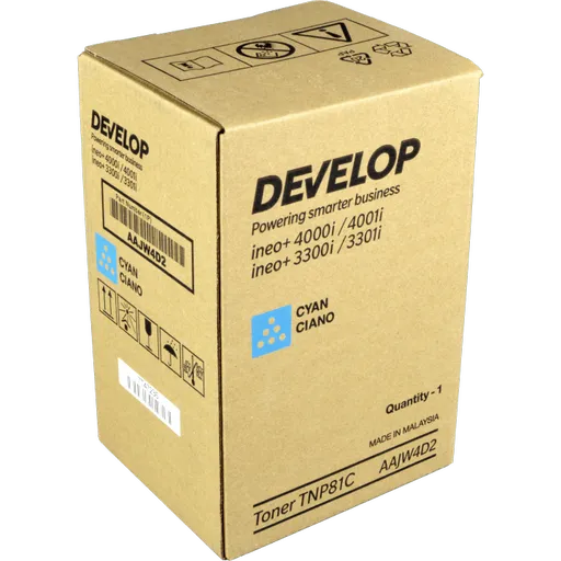Develop TNP-81 AAJW4D2 azúrový (cyan) originálny toner