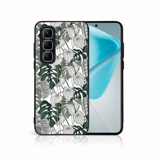 MY ART Ochranný kryt pre Infinix Hot 50 5G LEAF (175)