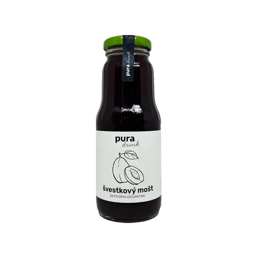 PURADRINK Slivkový mušt BIO 300 ml