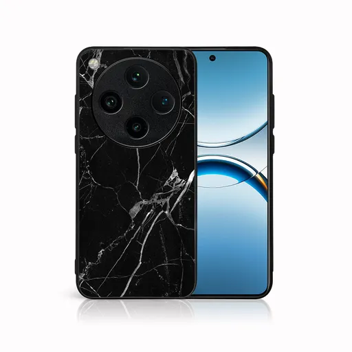 MY ART Ochranný kryt pre Oppo Find X8 Pro 5G BLACK MARBLE (142)