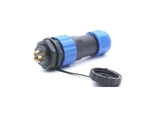 Konektor a zdierka SP/SD20-5P vodotesný na kábel a panel