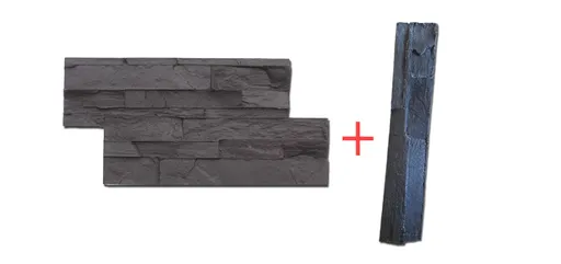 STAMP SET Lámaný kameň + dokončovacia raznica lk+dok