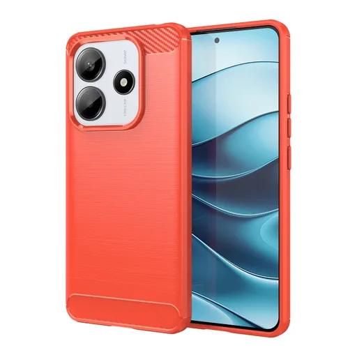 FLEXI TPU Ochranný kryt Xiaomi Redmi Note 14 5G červený