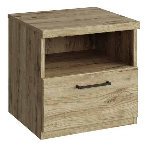 Nočný stolík DORSI 1S, dub Navarra