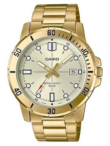 PÁNSKE HODINKY CASIO MTP-VD01G-9E (zd185d) + KRABIČKA
