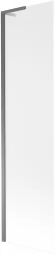 MEXEN/S - Next L vaňová zástena FIX 50 x 150, dekor, grafit metal 895-050-000-03-30-95
