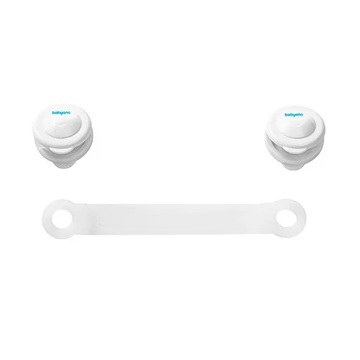 Babyono Poistky na šuplíky a chladničky biele