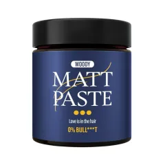 Steves Matt Paste Strong Zmatňujúca pasta na vlasy silná fixácia 90 g