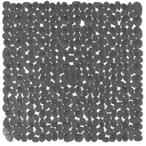 Spirella Protišmyková podložka do sprchy RIVERSTONE, tmavosivá, 54 x 54 cm