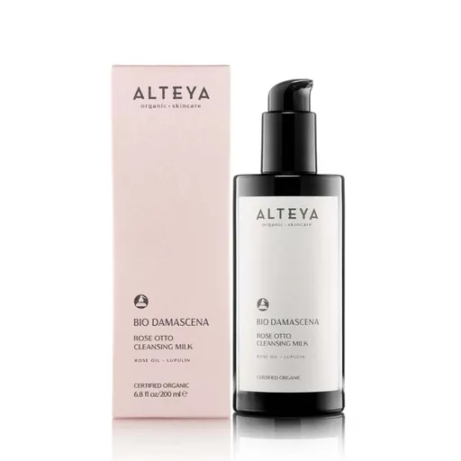 Alteya pleťové čistiace mlieko Bio Damascena 200 ml