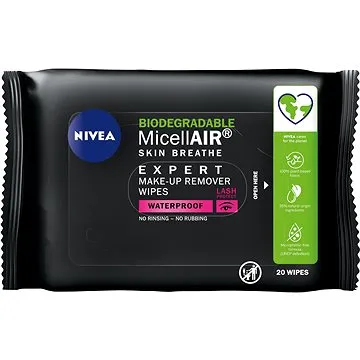 NIVEA MicellAIR Expert Remover Wipes 20 ks (9005800297637)