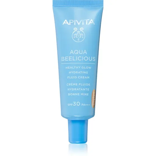 Apivita Aqua Beelicious Tinted Fluid SPF30 ľahký tónovací fluid pre rozjasnenie pleti SPF 30 40 ml