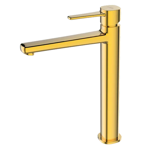 INVENA - Umývadlová batéria vysoká GLAMOUR TREND zlato BU-02-W09-V