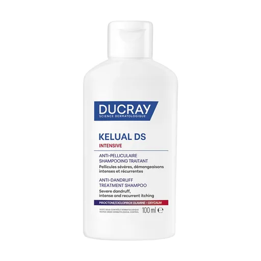 DUCRAY Kelual DS INTENS Ošetrujúci šampón proti lupinám 100ml
