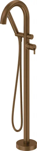 DEANTE - Silia kartáčovaný bronz Vaňová batéria, voľne stojaca, so sprchovacím setom BQS_C17N