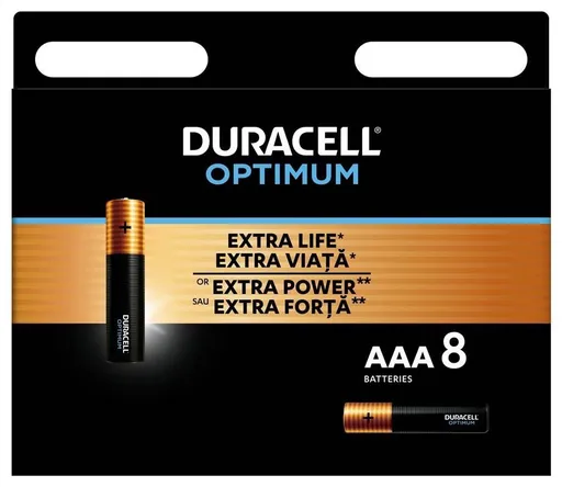 Duracell OPTIMUM AAA 2400 K8 8pack