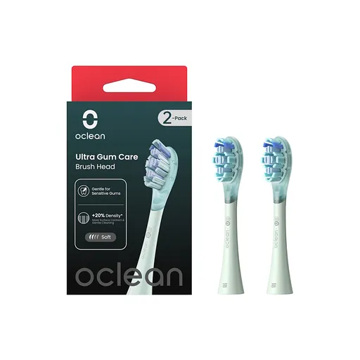 OCLEAN Ultra Gum Care UG01 náhradná hlavica zelená 2ks