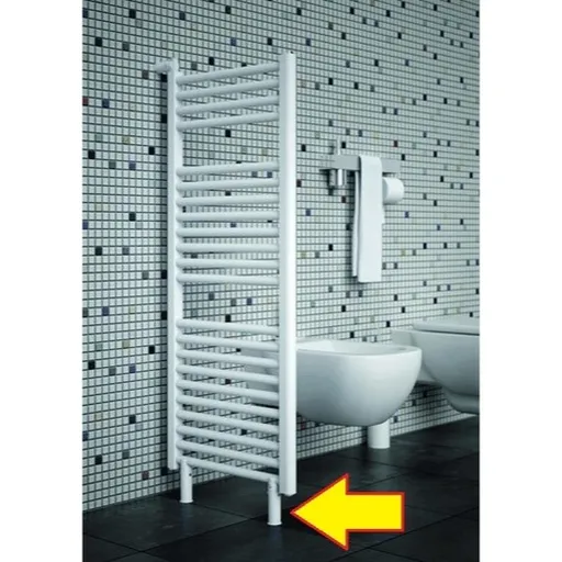 Isan Grenada uchytenie radiátora do priestoru biela O11D20B3R