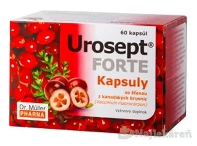 Dr. Müller UROSEPT FORTE na močové cesty 60 kapsúl