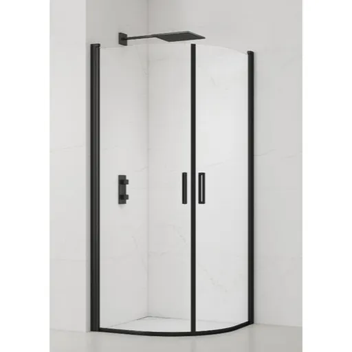 Sprchový kút štvrťkruh 80x80 cm SAT Fusion SATFUS80CT