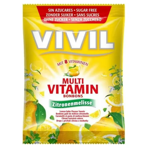 VIVIL Multivitamín citrón + medovka bez cukru 60 g